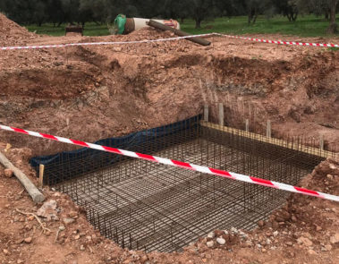 Construction Chambre des vannes