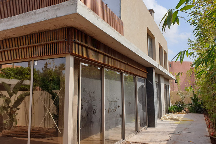 Construction Villa de Consulat Angleterre