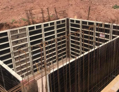 Construction Chambre des vannes