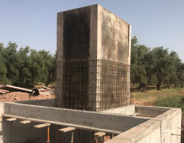 Construction Chambre des vannes