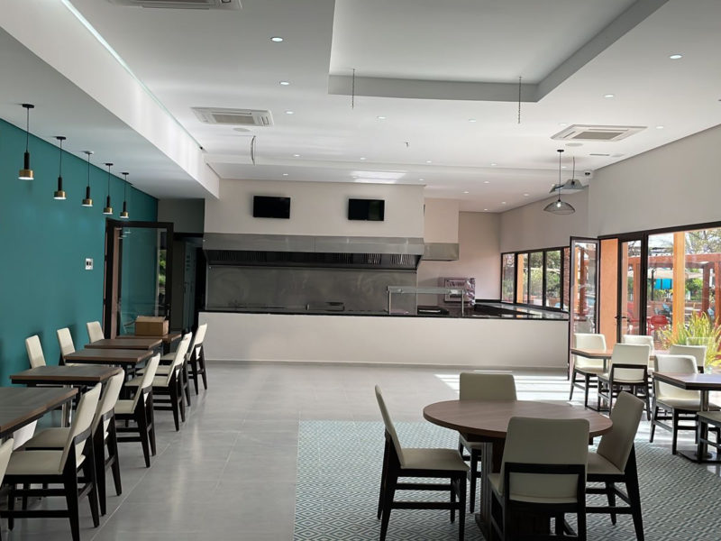 Réaménagement du snack piscine Aquamirage