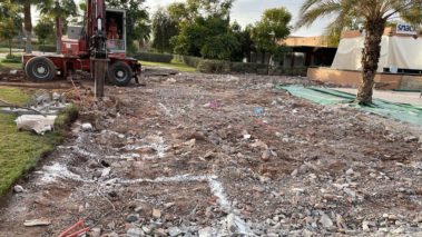Réaménagement du snack piscine Aquamirage