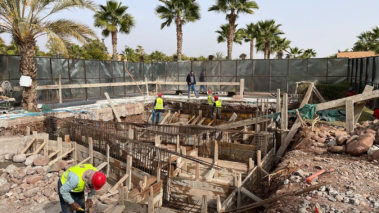 Réaménagement du snack piscine Aquamirage