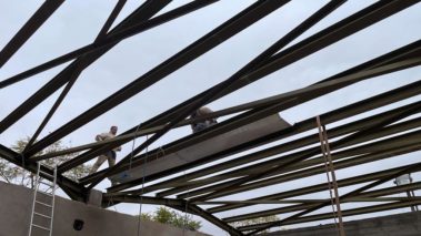 Réaménagement du snack piscine Aquamirage