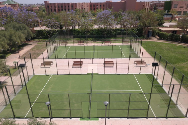terrain de padel maroc